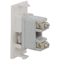 Anchor Roma Polycarbonate 2 Pin Socket Uro 21667, White, 6 A 240V - 10A, White, 1 Year